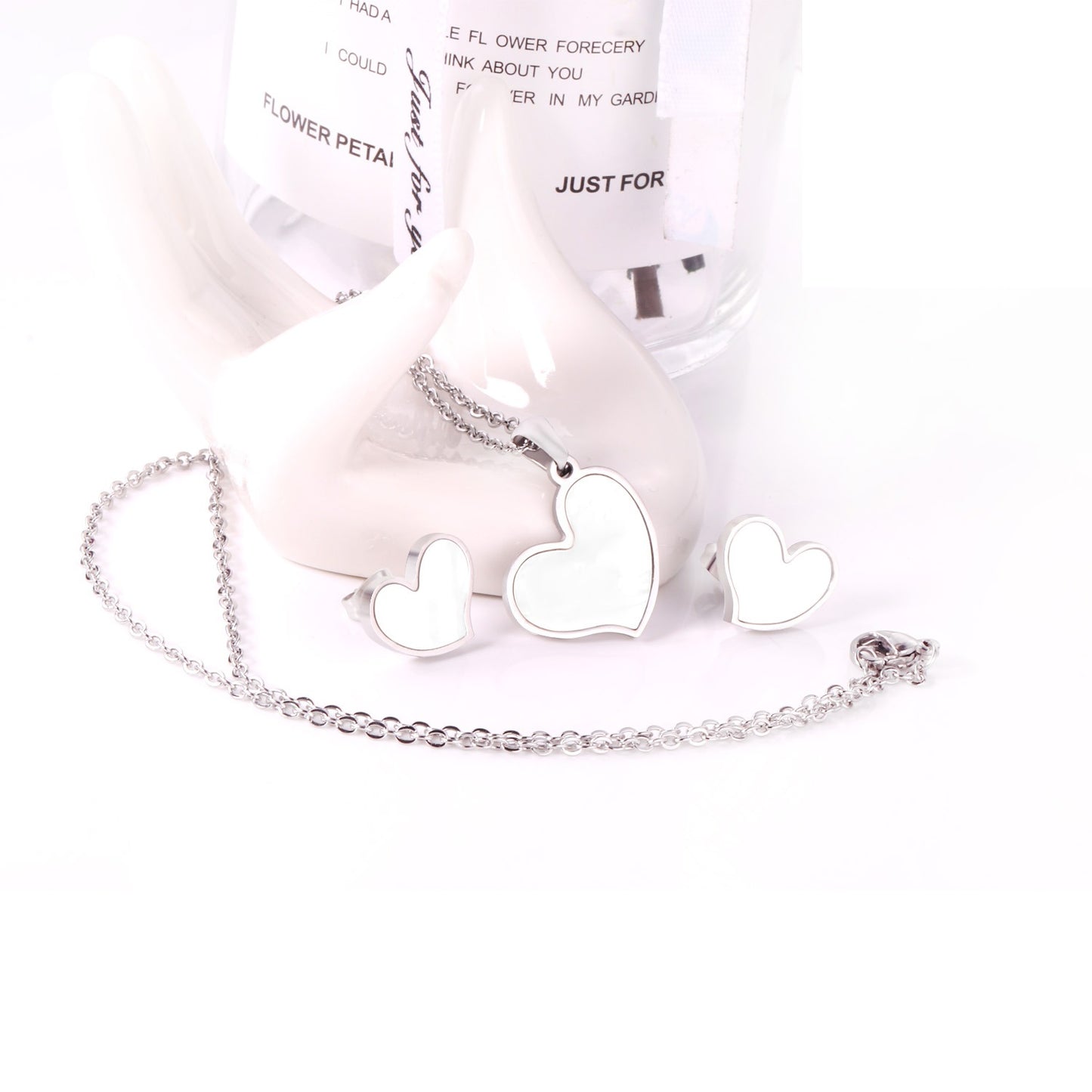 Aurora Σετ Κοσμημάτων – Stainless Steel από Ανοξείδωτο Ατσάλι | Αδιάβροχο & Υποαλλεργικό