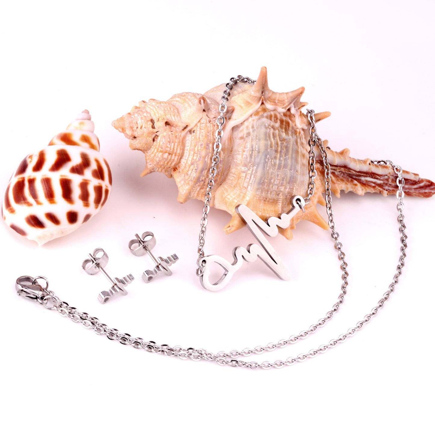 Aria Σετ Κοσμημάτων – Stainless Steel από Ανοξείδωτο Ατσάλι | Αδιάβροχο & Υποαλλεργικό