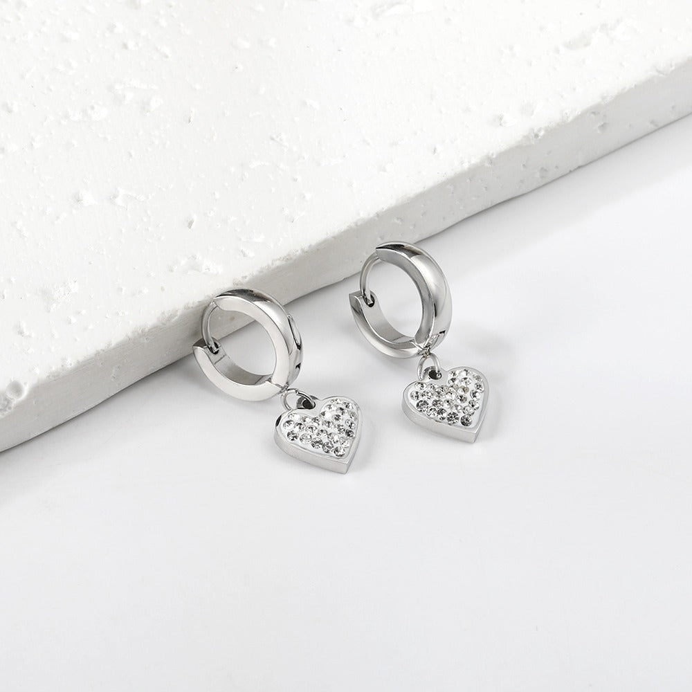 Lyra Χρυσά Σκουλαρίκια– Stainless Steel από Ανοξείδωτο Ατσάλι | Αδιάβροχο & Υποαλλεργικό