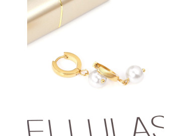 Elegant Gold & Pearl Hoop Earrings for Every Occasion