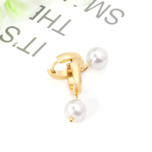 Elegant Gold & Pearl Hoop Earrings for Every Occasion