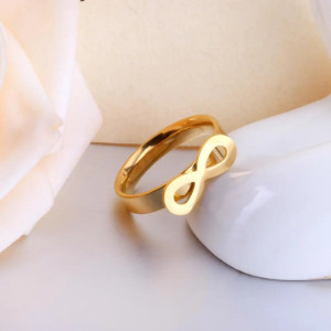 Charming Gold Bow Ring - Elegant Fashion Jewelry