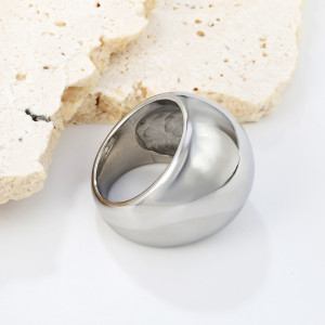 Contemporary Minimalist Silver Ring - Modern Jewelry Design