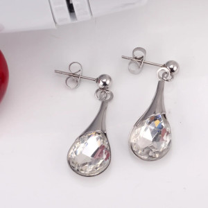 Teardrop Pendant & Earring Set - Elegant Jewelry Gift