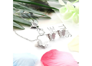 Butterfly Jewelry Set: Elegant & Whimsical Accessories