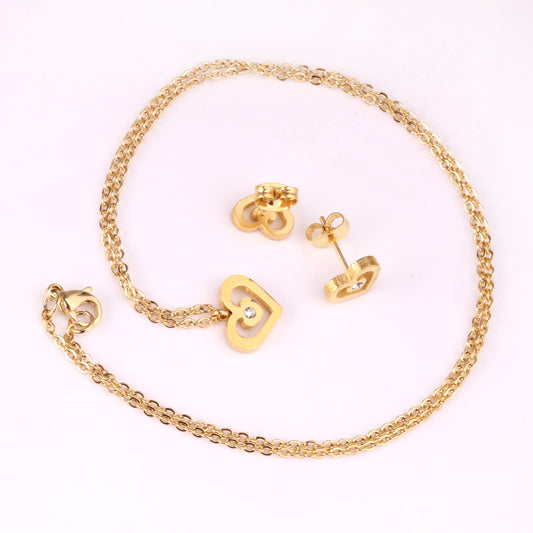 Clio Σετ Κοσμημάτων – Stainless Steel από Ανοξείδωτο Ατσάλι | Αδιάβροχο & Υποαλλεργικό