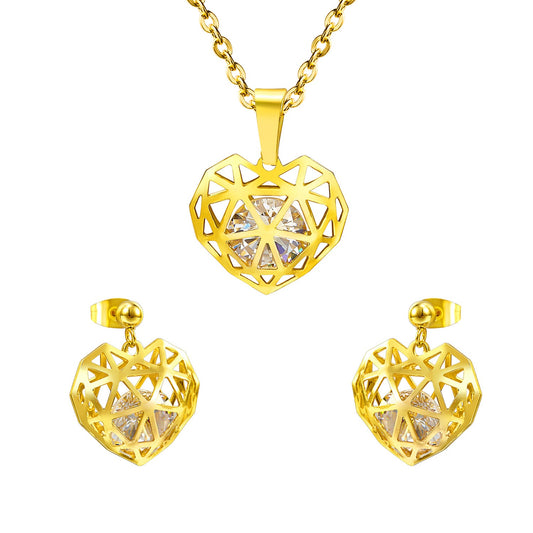 Selene Σετ Κοσμημάτων – Stainless Steel από Ανοξείδωτο Ατσάλι | Αδιάβροχο & Υποαλλεργικό