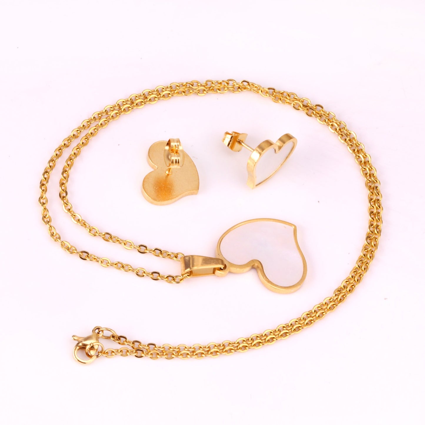 Aurora Σετ Κοσμημάτων – Stainless Steel από Ανοξείδωτο Ατσάλι | Αδιάβροχο & Υποαλλεργικό