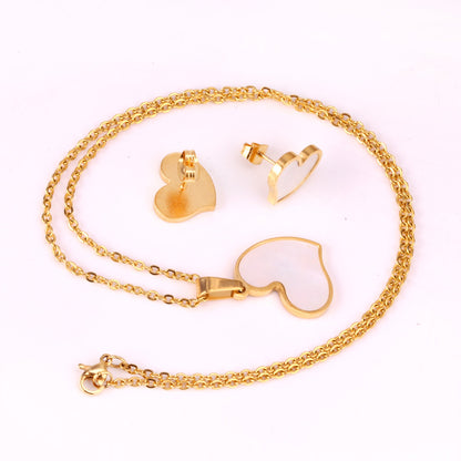 Aurora Σετ Κοσμημάτων – Stainless Steel από Ανοξείδωτο Ατσάλι | Αδιάβροχο & Υποαλλεργικό