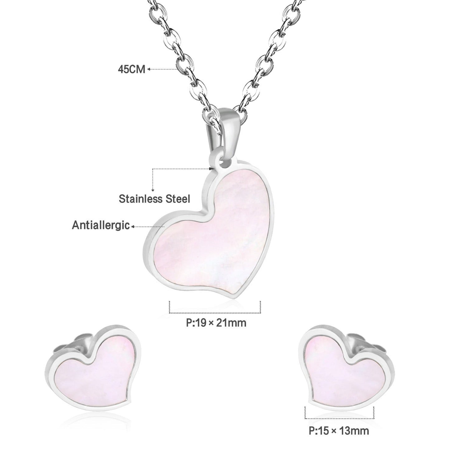 18K PVD Stainless Steel Jewelry – SE231201S