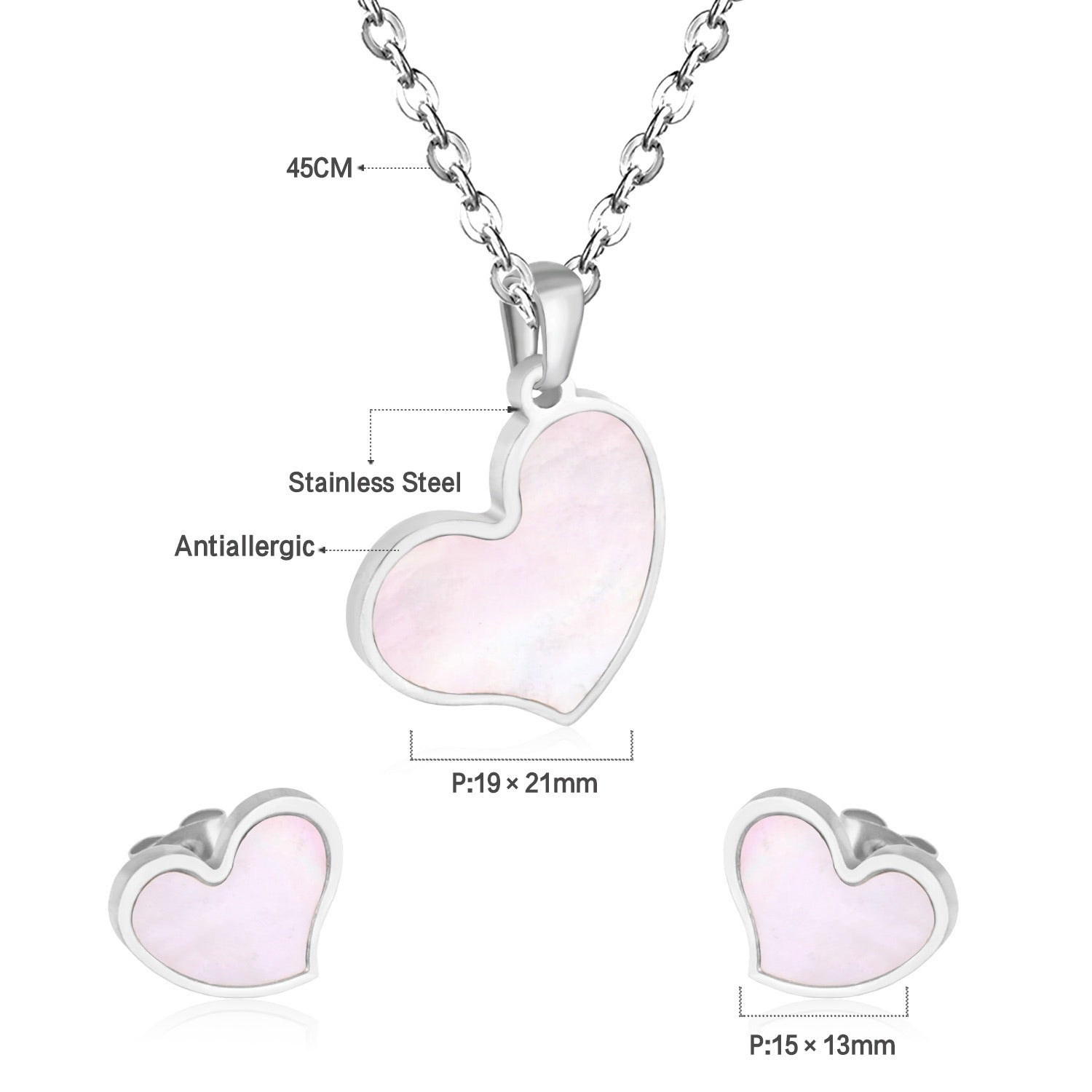 18K PVD Stainless Steel Jewelry – SE231201S