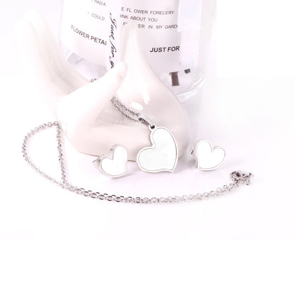 Aurora Σετ Κοσμημάτων – Stainless Steel από Ανοξείδωτο Ατσάλι | Αδιάβροχο & Υποαλλεργικό