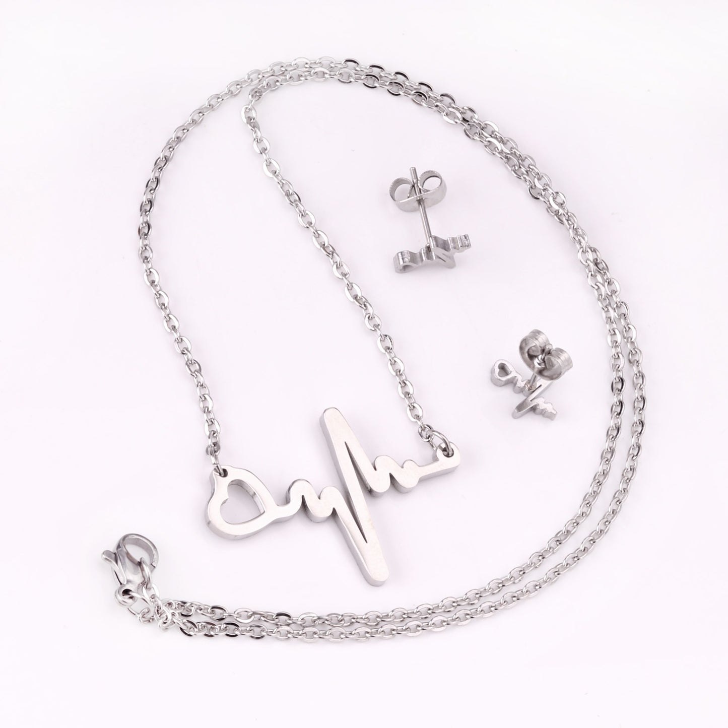 Aria Σετ Κοσμημάτων – Stainless Steel από Ανοξείδωτο Ατσάλι | Αδιάβροχο & Υποαλλεργικό