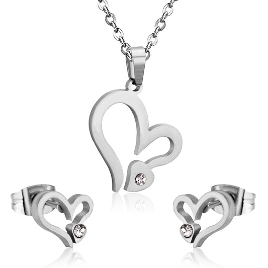 Iris Σετ Κοσμημάτων – Stainless Steel από Ανοξείδωτο Ατσάλι | Αδιάβροχο & Υποαλλεργικό