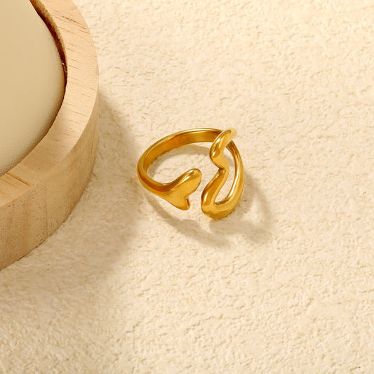 18K PVD Stainless Steel Ring – RI170907G