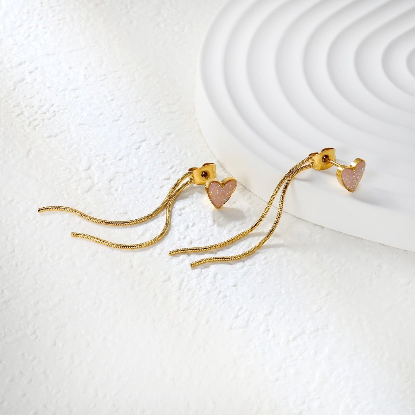 18K PVD Stainless Steel Earrings – EA59360FG