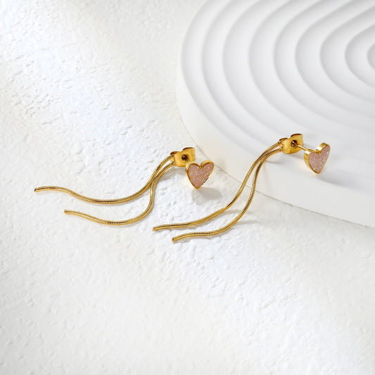 18K PVD Stainless Steel Earrings – EA59360FG